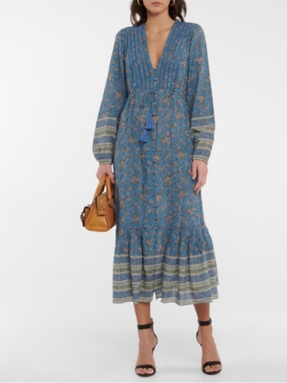 Veronica Beard NWT Kameya Dress |Nottingham Blue | Size M - Picture 7 of 7